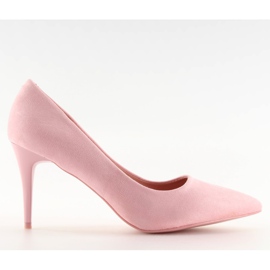Wildleder High Heels Candy Shop pink rosa