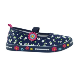American Club Amerikanische Sneaker mit Lederinnensohle marineblau