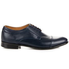 Marine Schuhe - Englisch LUCCA blau
