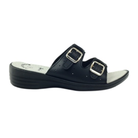 American Club Bequeme medizinische Hausschuhe American 2/2018 schwarz