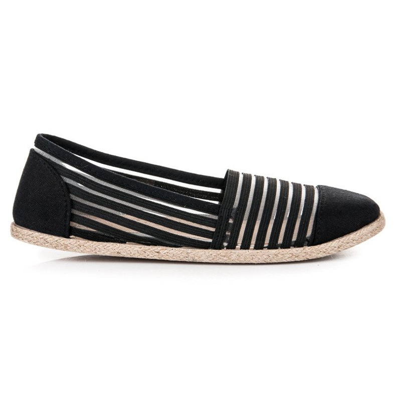 Vinceza Transparente Mckeylor Espadrilles schwarz