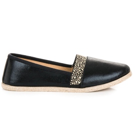 MCKEYLOR Schwarze Espadrilles