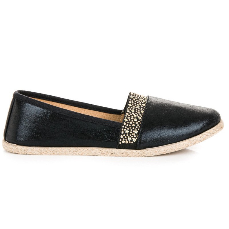 MCKEYLOR Schwarze Espadrilles