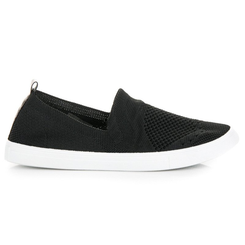 MCKEYLOR Slip-On-Sneaker aus Textil schwarz