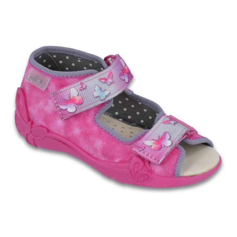 Befado gelbe Kinderschuhe 242P076 rosa