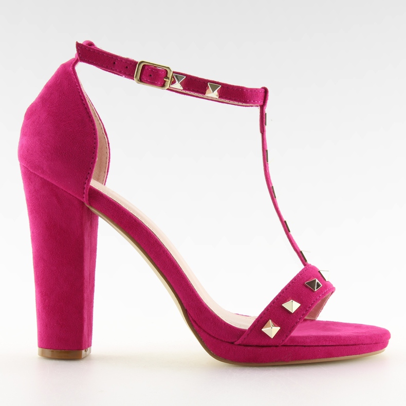 Sandalen auf der Post Fuchsia A03 Fuchsia rosa