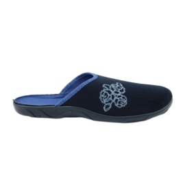 Befado farbige Damenschuhe pu 235D157 blau
