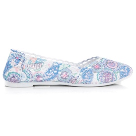 Seastar Ballerinas aus Boho-Spitze mehrfarbig