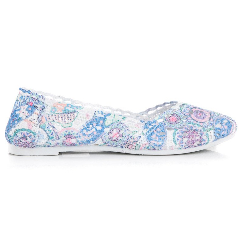 Seastar Ballerinas aus Boho-Spitze mehrfarbig