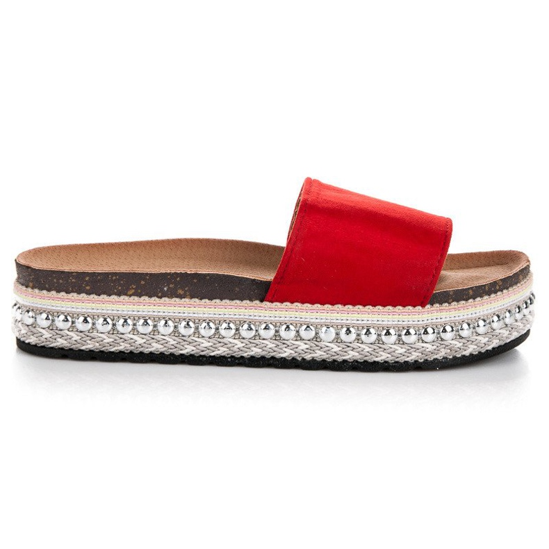 Seastar Modische Boho-Hausschuhe rot