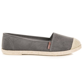 McKey Espadrilles aus grauem Wildleder