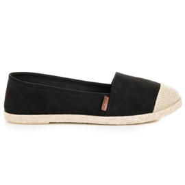 McKey Espadrilles aus schwarzem Wildleder