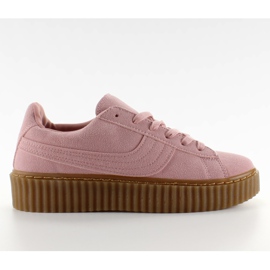 Wildleder Creepers 8149 Pink rosa