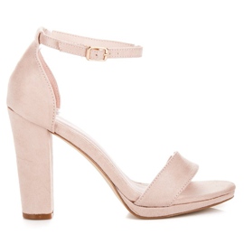 Primavera Wildledersandalen auf der Post braun