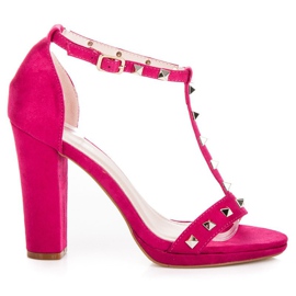 Seastar Fuchsia Sandalen auf der Post rosa