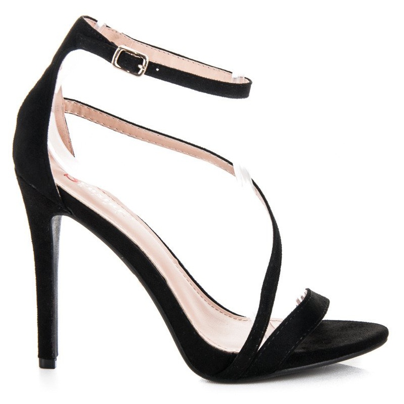 Seastar Elegante Sandalen mit hohem Absatz schwarz