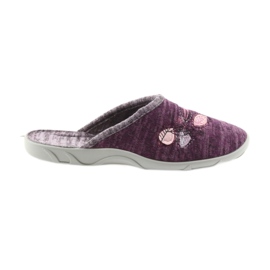 Befado farbige Damenschuhe pu 235D152 lila