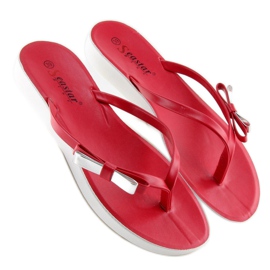 Rote Flip-Flops NK15P Rot