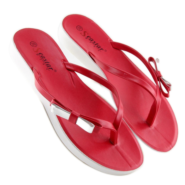 Rote Flip-Flops NK15P Rot