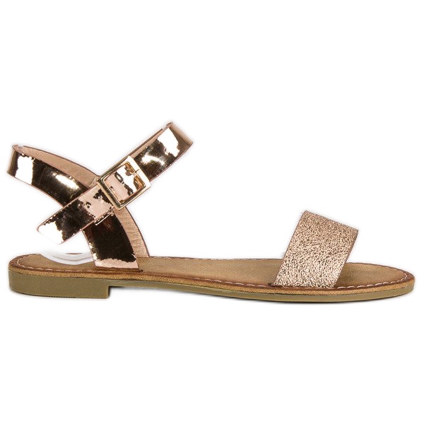 Comer Elegante rosa Sandalen