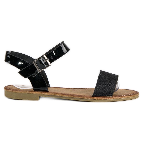 Comer Elegante schwarze Sandalen