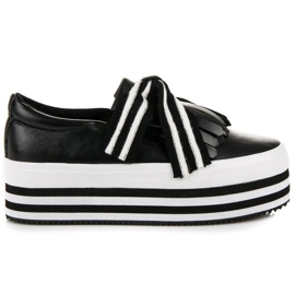 Vices Modische Turnschuhe schwarz