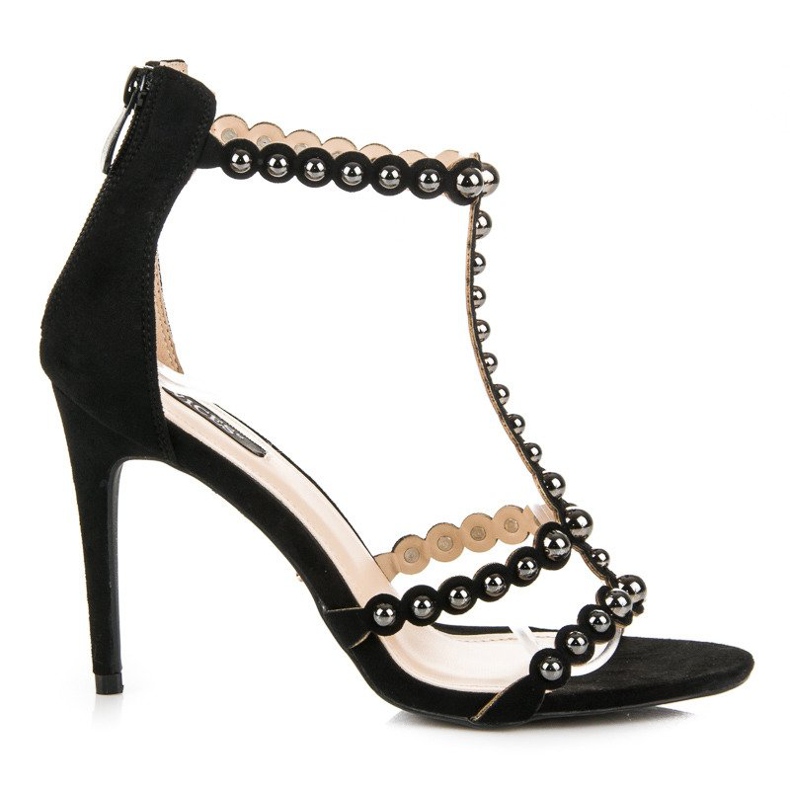 Vices Elegante Sandaletten mit hohem Absatz schwarz