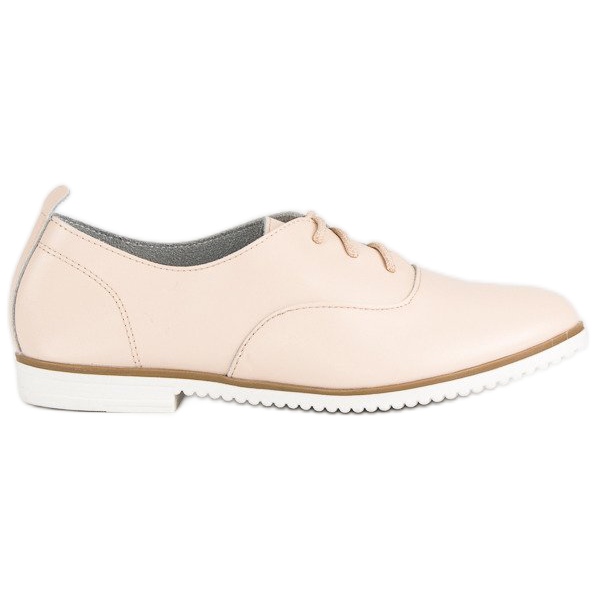 MAZARO Beige Lederschuhe