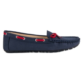 Tullo Stilvolle Wildleder-Loafer blau