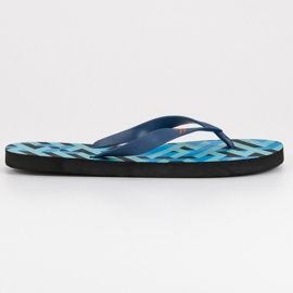 Ax Boxing Leichte Herrenhausschuhe blau schwarz