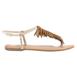 Goldene Flip-Flops