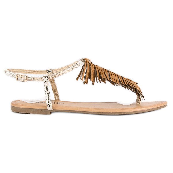 Goldene Flip-Flops