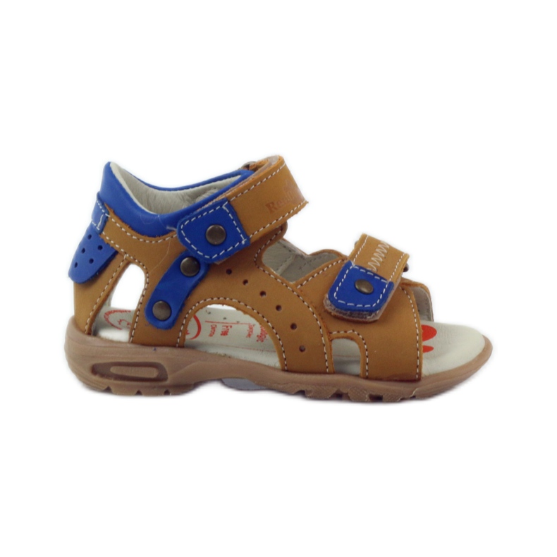 Sandalen mit Klettverschluss Ren But 1471 Honig mehrfarbig blau