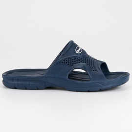 Hasby Dunkelblaue Gummi-Flip-Flops navy blau