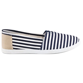 Material Slipons mehrfarbig