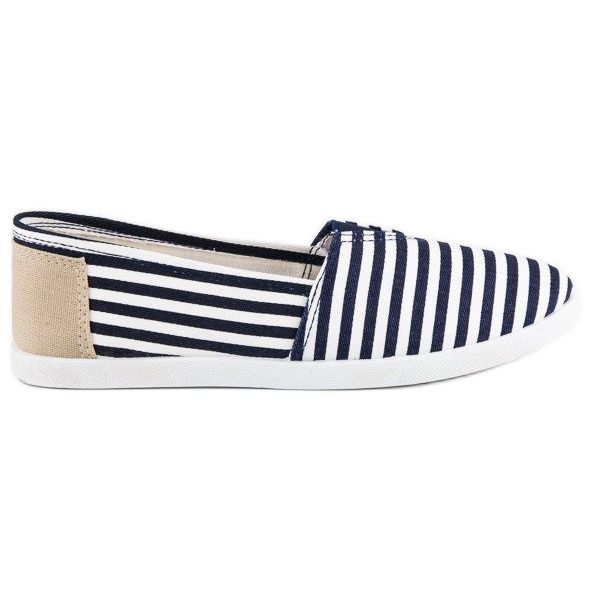 Material Slipons mehrfarbig