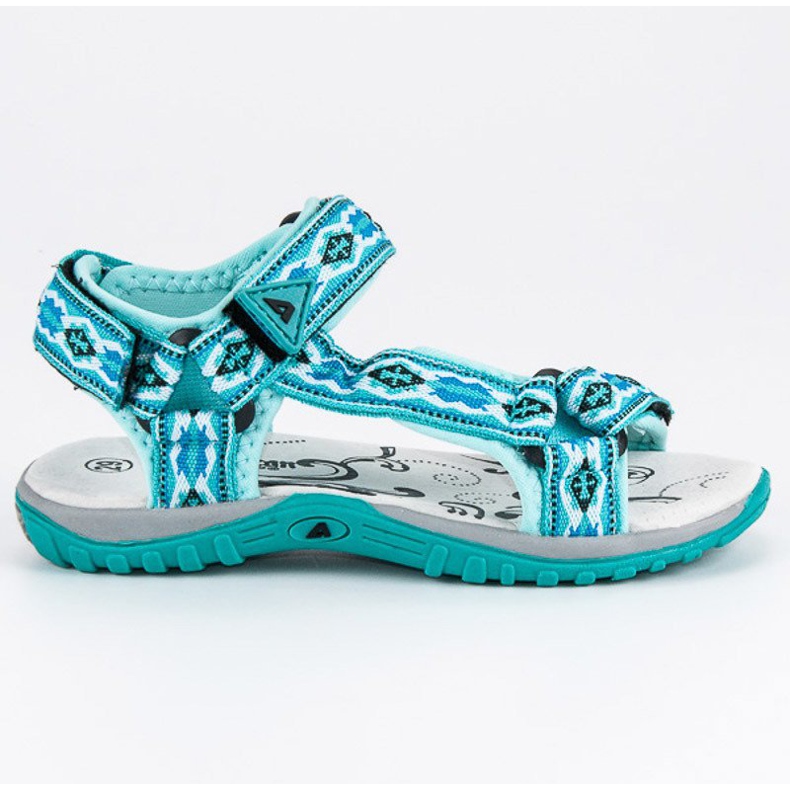 American Club Sandalen amerikanische Rüben grün