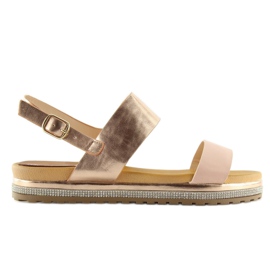 Rosa Damensandalen SL88P Rosa