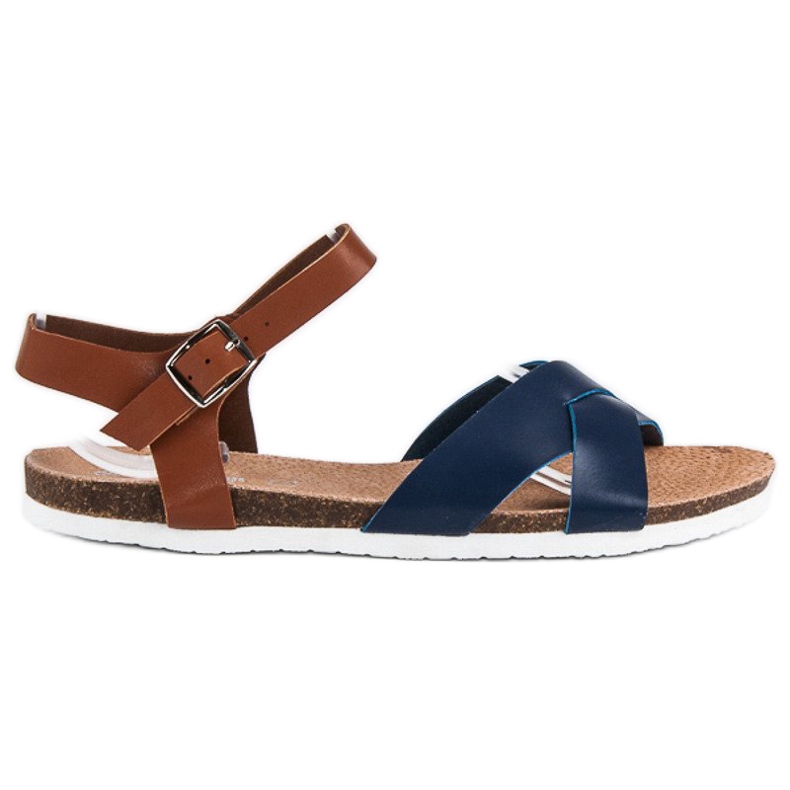 American Club Bequeme amerikanische Sandalen braun