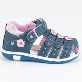 American Club Amerikanische Sandalen blau