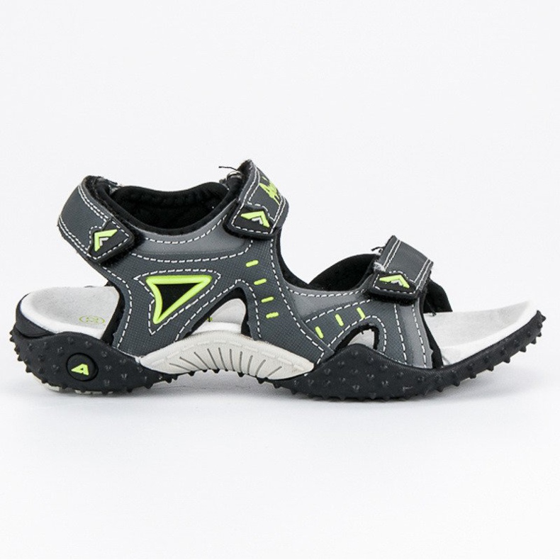 American Club Bequeme amerikanische Sandalen grau