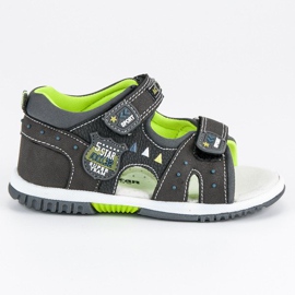 American Club Sommer amerikanische Sandalen grau