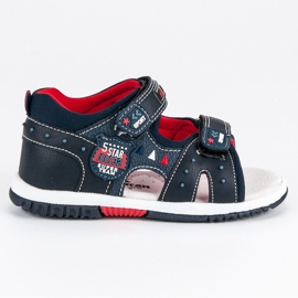 American Club Sommer amerikanische Sandalen blau