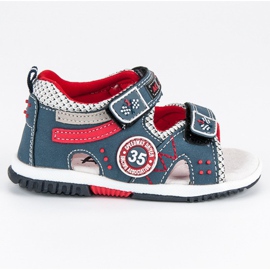 American Club Bequeme amerikanische Sandalen blau