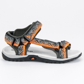 American Club Jugend amerikanische Sandalen grau