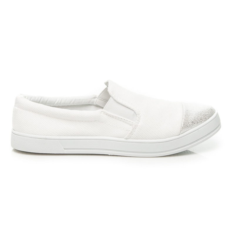Balada Slip on Modestil weiß