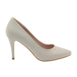 Sergio Leone Pumps On A Pin 1399 Hellgrau