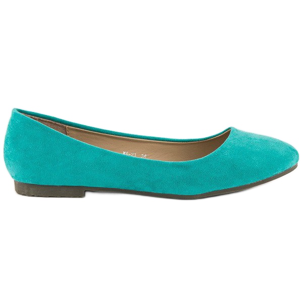 Claudia Frühlings-Ballerinas für Damen grün