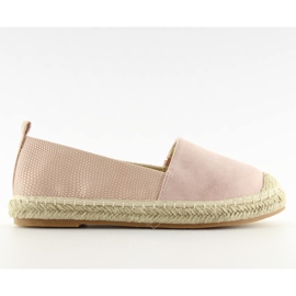 Pinke Damen-Espadrilles FF088 Pink rosa