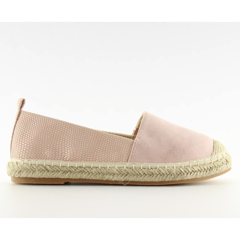 Pinke Damen-Espadrilles FF088 Pink rosa